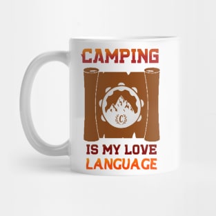 camping is my love language Mug